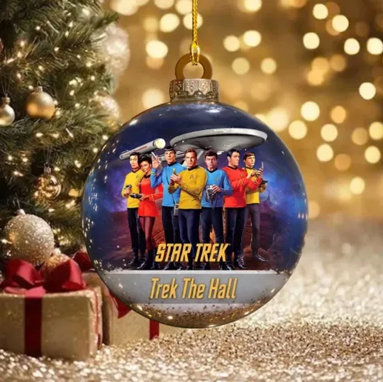 Discover Sta,r Trek Custom Shape 2-sided 2D Flat Ornament Acrylic 3.5 inch