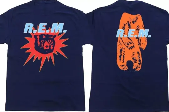 Discover 1994 MONSTER R.E.M. Tour T-Shirt, REM Monster Tour Double Sided T-Shirt