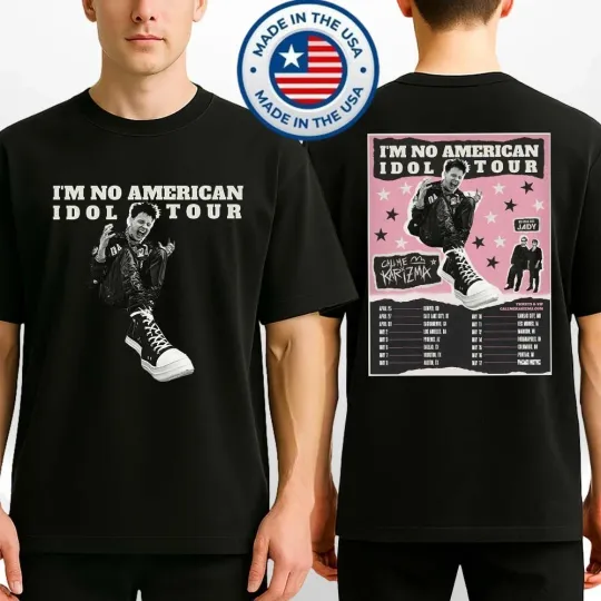 Discover Call Me Karizma Im No American Idol Tour 2026 Double Sided T-Shirt