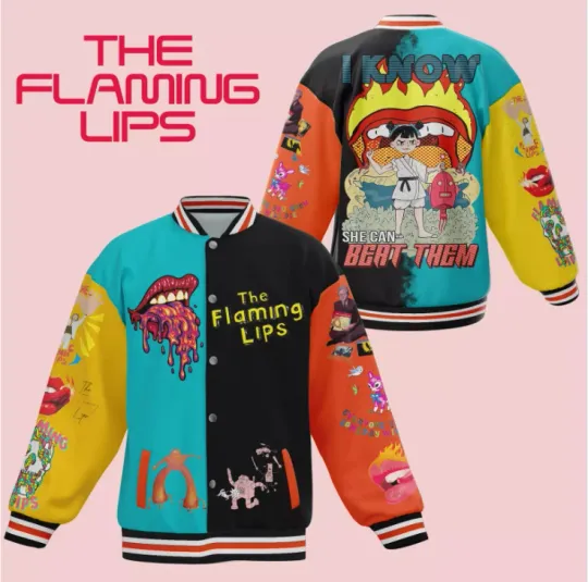 Discover The Flaming Lips New Baseball Jacket For Fan Gift For Christmas