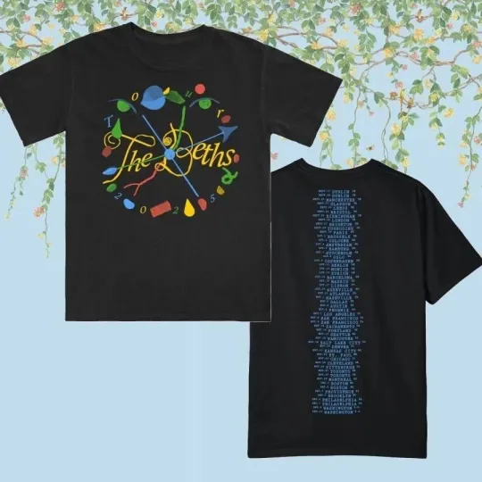 Discover The Beths Double Sided Tour Shirt