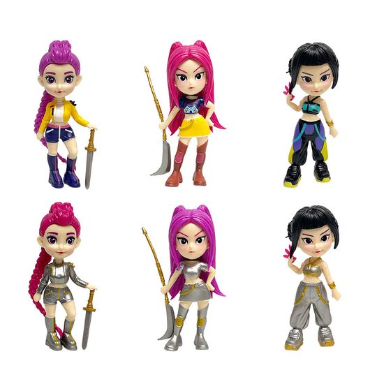 Discover 6pc K Action Toy Figures Pop Model Doll Toys For Childdren Demon Colletion Hunter