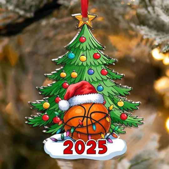 Basketball Ornament 2025 - Basketball Gifts for Boys, Him, Boyfriend - Sports...