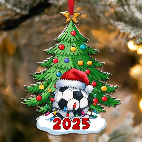 Discover Soccer Ornament 2025 - Soccer Gifts for Girls, Men, Women - Soccer Ornaments ...