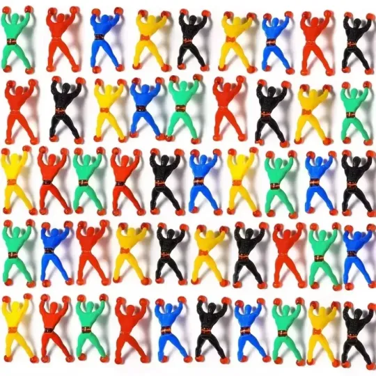Discover 10/100Pcs Novelty Sticky Wall Climbing Climber Men Kids Boy Birthday Party Favors Supplies Pinata Fillers Treat Bag Gifts