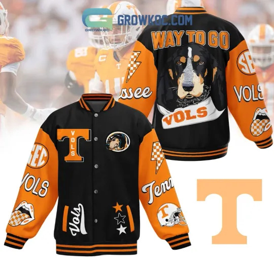 Discover Volunteers Way To Go Vols Baseball Jacket Gift For Christmas