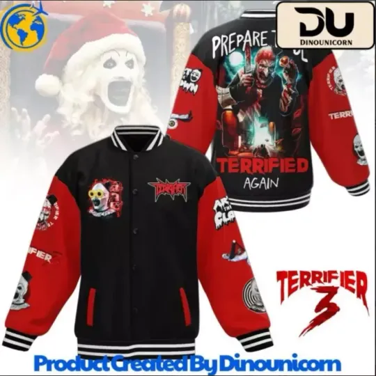 Terrifier 3 Art The Clown Baseball Jacket Gift For Christmas