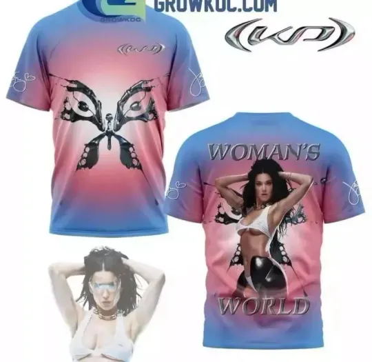 Discover Katy Perry Woman's World  T-Shirt 3D