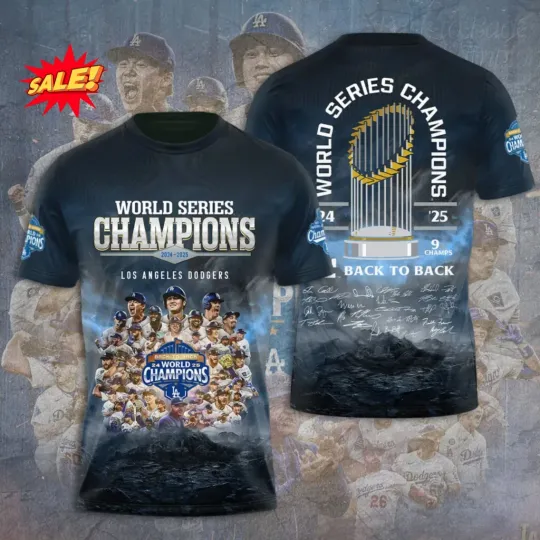 Discover Los Angeles Dodger 3D T Shirt