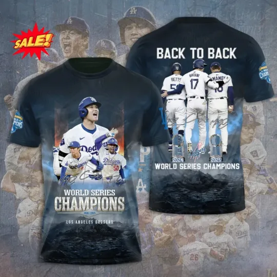 Discover Los Angeles Dodger 3D T Shirt