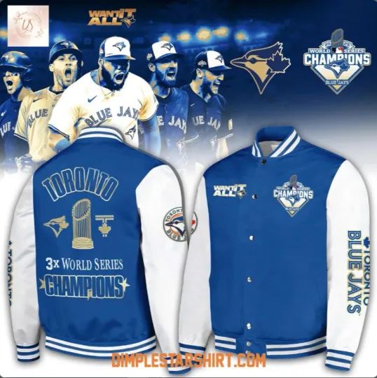 Discover Blue Jays 2025 Baseball Jacket Gift For Christmas