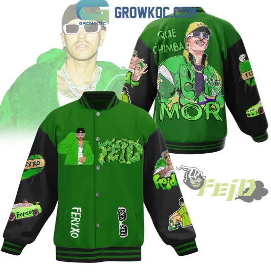Discover Feid Feliz Cumpleanos Ferxxo Que Chimba Mor Baseball Jacket Gift For Christmas