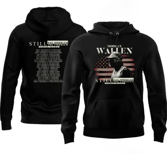 Wallen Western Still The Problem Tour 2026 Hooded Sweatshirt
