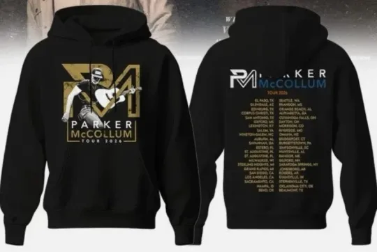Discover P McCollum 2026 Tour North America Schedule Double Sided Hoodie