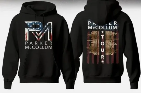 Discover P McCollum 2026 Tour Celebration Double Sided Hoodie All Sizes