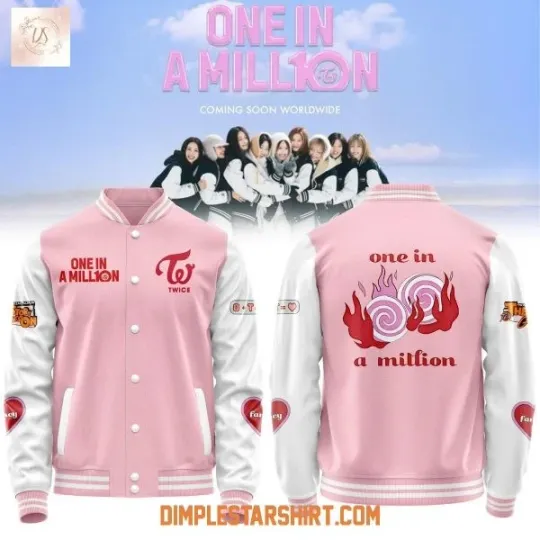 Discover Twice One In A Million 10th Anniversary Baseball Jacket