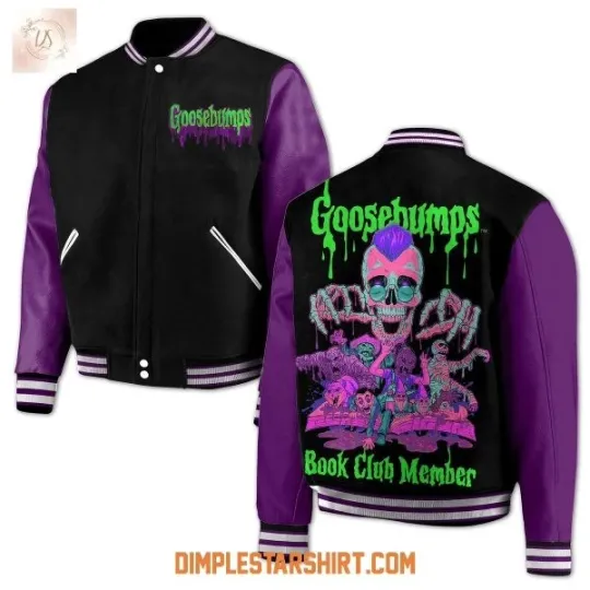 Discover Goosebumps Book Club Member Baseball Jacket