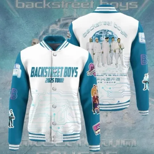 Discover Backstreet Boy Millenium 2025 Baseball Jacket