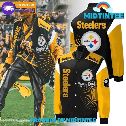 Steeler X Snoop Dogg Premium Baseball Jacket