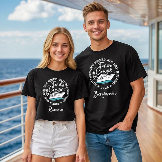 Discover Family Cruise 2026 Matching Shirts: Personalized Cruising Tee Shirt