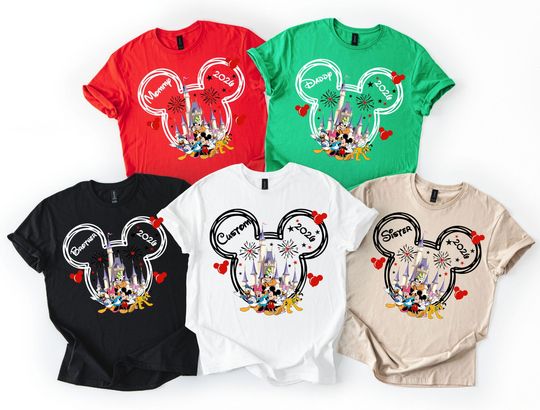 Discover Disney 2026 Family Vacation Shirt, Custom Disney Family Matching Shirts 2026, Disney Family Trip Shirt, 2026 Disneyland Trip Shirts