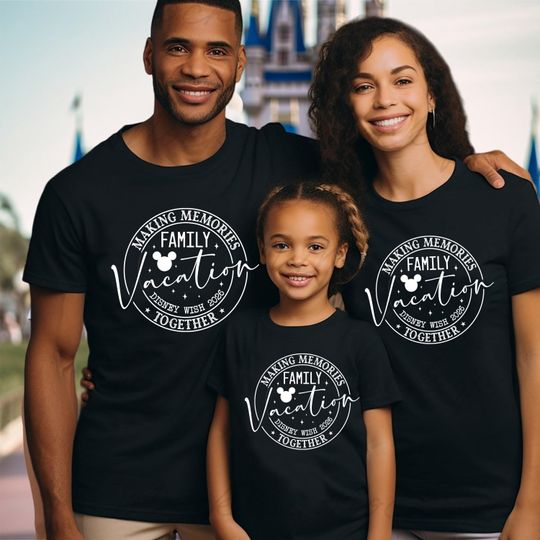 Discover Disney Family Vacation Shirt, Making Memories Together Disney Wish 2026 T-Shirt