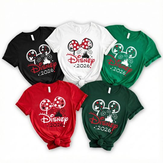 Discover Disney 2026 Shirt, Matching Family Disney Vacation Shirts, 2026 Disney Trip Tee, Disney Tshirt, Custom Disney  Family Vacation 2026