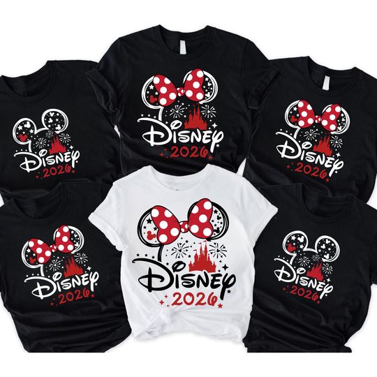 Discover Custom Disney 2026 Shirt,Disneyland Castle 2026 Shirts,Disneyworld Tshirt,Disney 2026 Trip Shirt, Disney Family Matching Shirt,Disney Tee