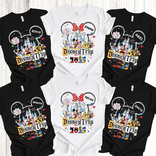 Discover Disney Family Vacation Shirt, Custom Disney Trip 2026 Shirt, Disney Trip shirt, Disney 2025 Matching Shirt, Personalized Family Disney Tee