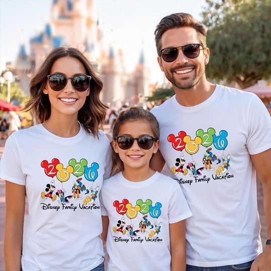 Discover Disney Family Vacation 2026 Shirt, Mickey Friends Trip Tee, Disneyland Family Matching Sweatshirt, Disneyworld Holiday Gift Sweater