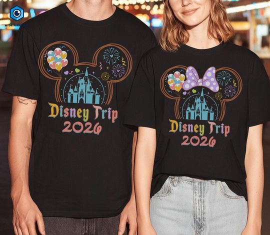 Discover Disneytrip 2026 Family Trip 2026 Shirt, Family Vacation Trip Shirt, Disneytrip Family Matching Tees, Disneytrip 2026 Group Outfits
