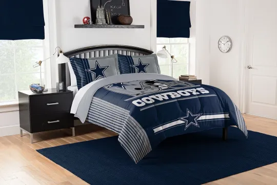 Northwest Dallas Cowboys Safety Printed Comforter Set King