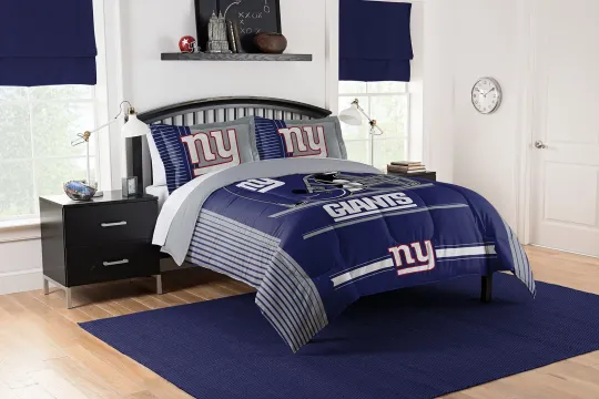 Northwest New York Giants Safety Twin Comforter and Sham Set