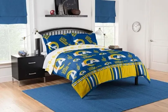 Discover Northwest Los Angeles Chargers Football Full Bed in a Bag Set