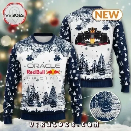 Discover Red Racing Christmas Ugly Sweater Gift For Fan