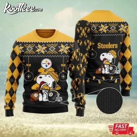 Discover Sno0p Steeler Peanuts Ugly Christmas Sweater