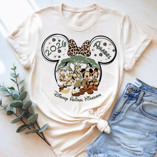 Discover Custom Disney Safari 2026 Shirts, Family Matching Shirts, Disney World Animal Kingdom Shirts, Disney Birthday Shirt, Kilimanjaro Safaris Tee