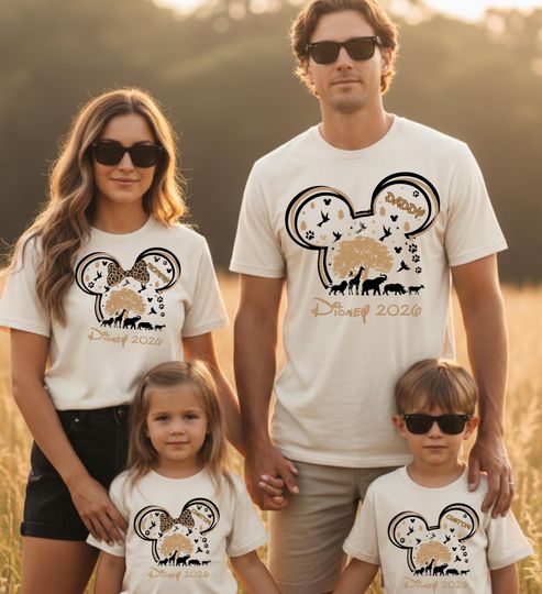 Discover Custom Disney Safari 2026 Shirts, Family Matching Shirts, Disney World Animal Kingdom Shirts, Disney Birthday Shirt, Kilimanjaro Safaris Tee