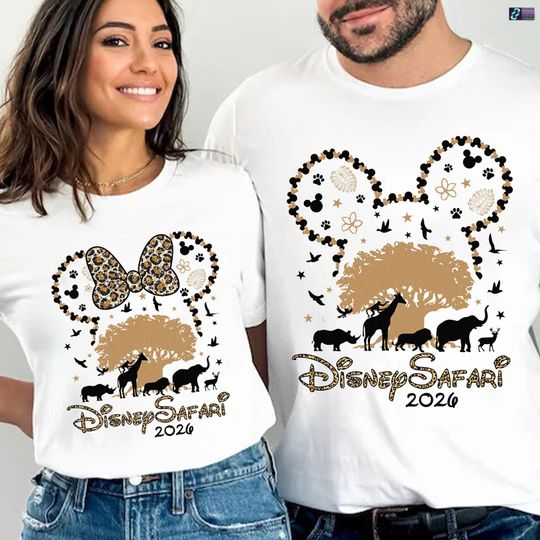 Discover Disneyland Safari 2026 Comfort Colors Shirt, Walt Disneyworld, Animal Kingdom, Disneyland Family Matching Shirt, Kilimanjaro Safaris Shirt