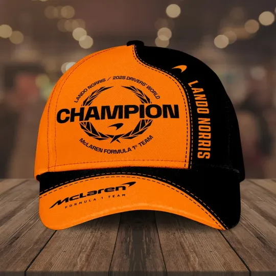 Discover Lando Norris World Champions 2025 Classic Cap