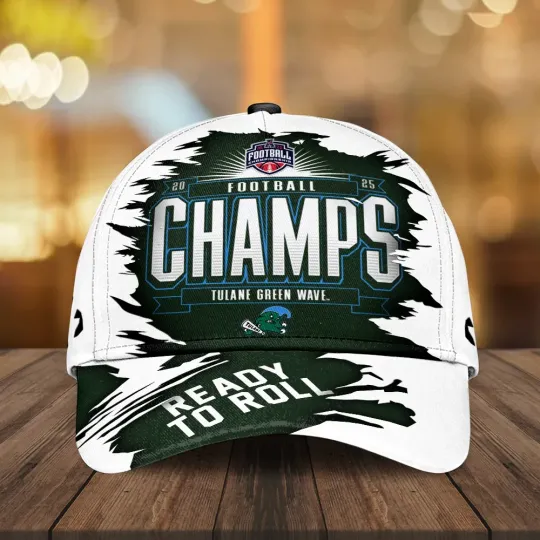 Discover Tulane Green Wave Football Classic Cap