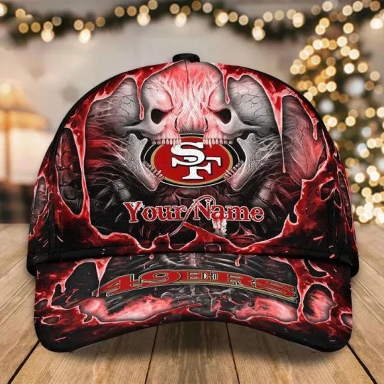 49ers Classic Cap, Custom Name Hats For Fans Classic Cap
