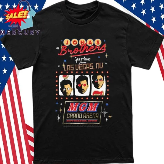 Discover Jonas Brother Nov 29 2025 Las Vegas NV Event Shirt