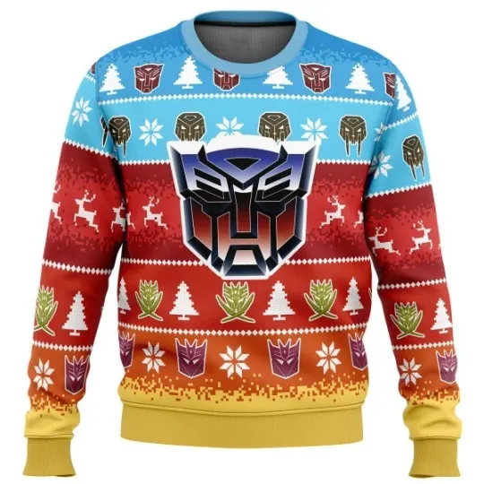 Transformers Ugly Sweater Partyugly sweater ideas  Ugly Christmas Sweater