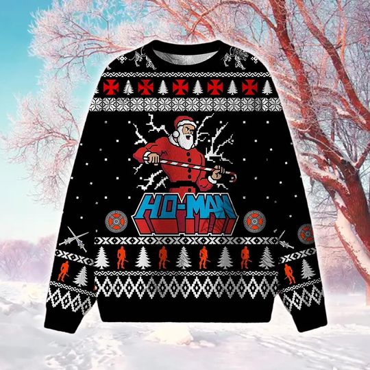 Discover Holiday Humor Santa Crewneck Sweater 2025: Ugly Christmas Knit Style Apparel