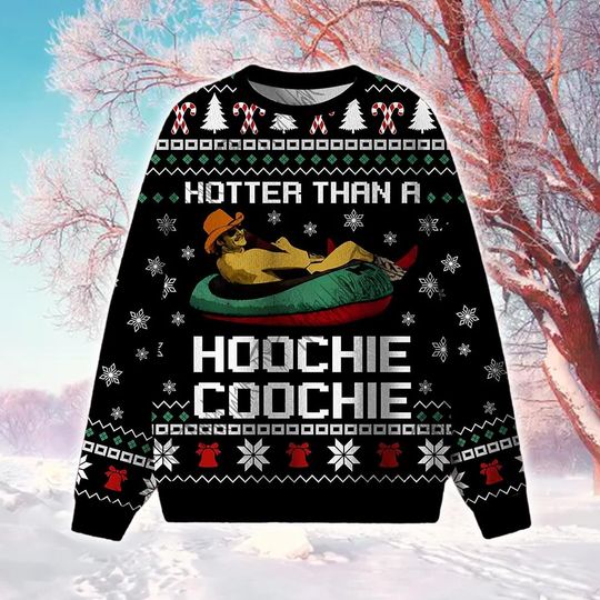 Discover Holiday Humorous Skull Crewneck Sweater: Ugly Christmas Knit Style Apparel