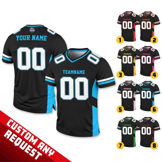 Discover Custom Team Name Number Football Jersey for Men Women Youth Preschool, Game Day Outfit, Custom Football Team Jersey Gifts For Football Fans