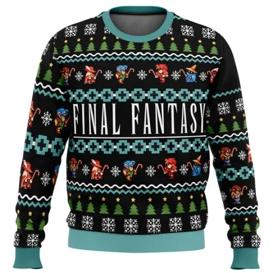 Final Fantasy Ugly Sweater Party, Ugly Christmas Sweater