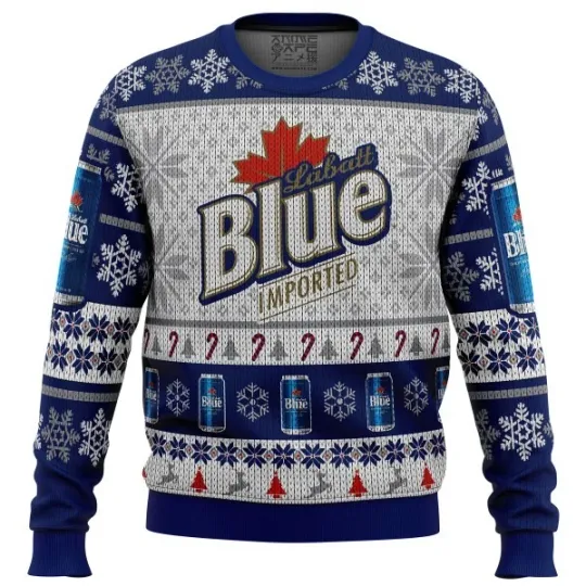 Discover Labatt Blue Ugly Sweater Party, Ugly Christmas Sweater Jumper