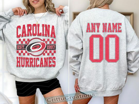 Discover Carolina Hurricanes Hockey Sweatshirt , Vintage Hurricanes T shirt, Carolina Hockey Fan shirt, Hockey tee, Hurricanes Hockey youth sweater